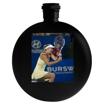 Caroline Wozniacki Round Flask