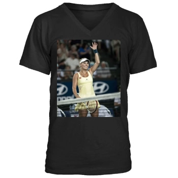 Caroline Wozniacki Men's V-Neck T-Shirt