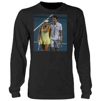 Caroline Wozniacki Men's Heavy Long Sleeve TShirt