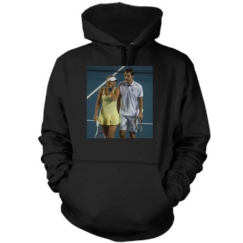 Caroline Wozniacki Mens Pullover Hoodie Sweatshirt