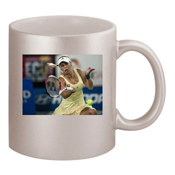 Caroline Wozniacki 11oz Metallic Silver Mug