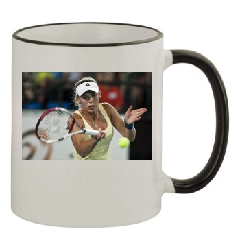 Caroline Wozniacki 11oz Colored Rim & Handle Mug