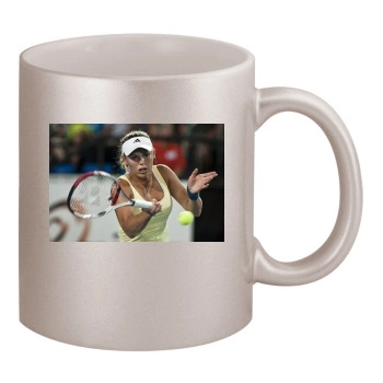 Caroline Wozniacki 11oz Metallic Silver Mug