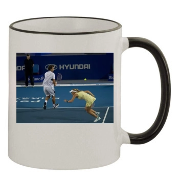 Caroline Wozniacki 11oz Colored Rim & Handle Mug