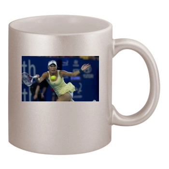 Caroline Wozniacki 11oz Metallic Silver Mug