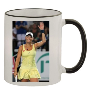 Caroline Wozniacki 11oz Colored Rim & Handle Mug