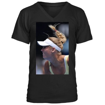 Caroline Wozniacki Men's V-Neck T-Shirt