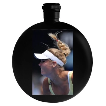 Caroline Wozniacki Round Flask