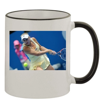 Caroline Wozniacki 11oz Colored Rim & Handle Mug