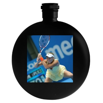 Caroline Wozniacki Round Flask