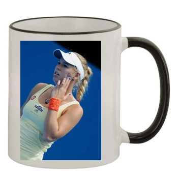 Caroline Wozniacki 11oz Colored Rim & Handle Mug