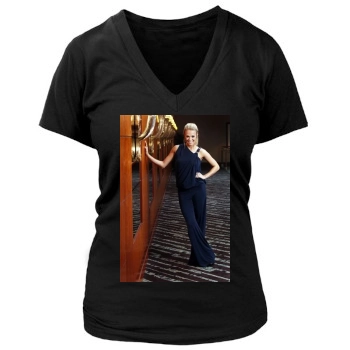 Carrie Underwood Women's Deep V-Neck TShirt