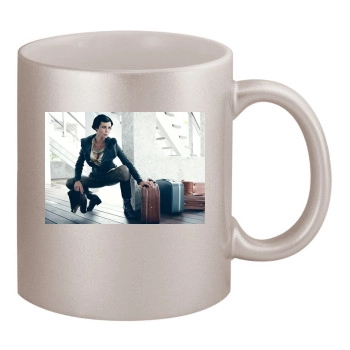 Catherine Bell 11oz Metallic Silver Mug