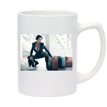 Catherine Bell 14oz White Statesman Mug