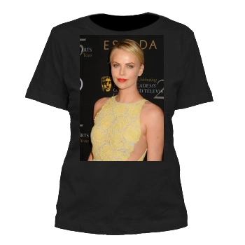 Charlize Theron Women's Cut T-Shirt