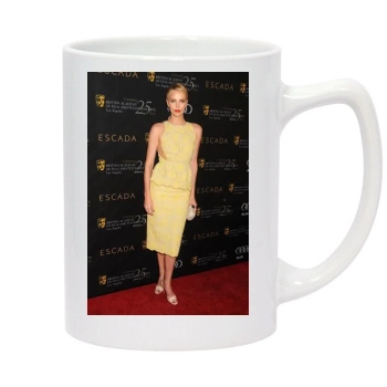 Charlize Theron 14oz White Statesman Mug