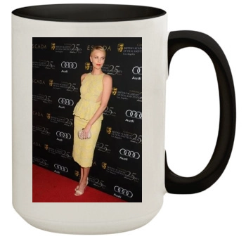 Charlize Theron 15oz Colored Inner & Handle Mug