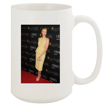 Charlize Theron 15oz White Mug