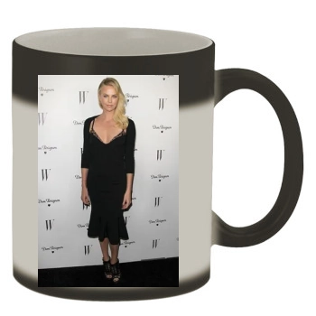 Charlize Theron Color Changing Mug