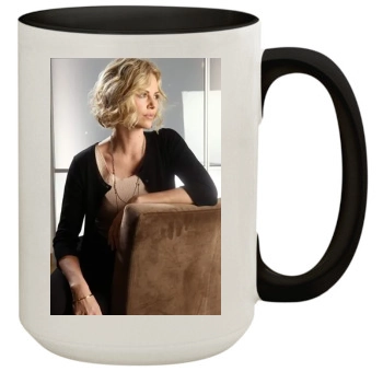 Charlize Theron 15oz Colored Inner & Handle Mug