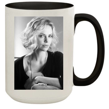 Charlize Theron 15oz Colored Inner & Handle Mug