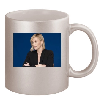 Charlize Theron 11oz Metallic Silver Mug