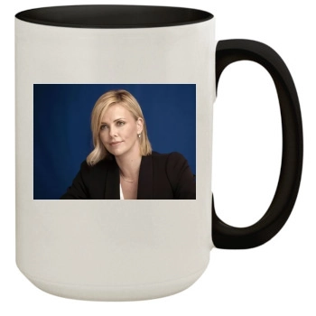 Charlize Theron 15oz Colored Inner & Handle Mug