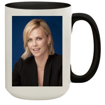 Charlize Theron 15oz Colored Inner & Handle Mug