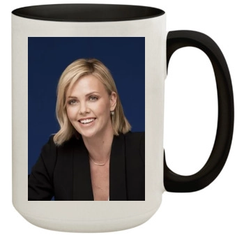 Charlize Theron 15oz Colored Inner & Handle Mug