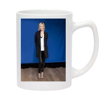 Charlize Theron 14oz White Statesman Mug