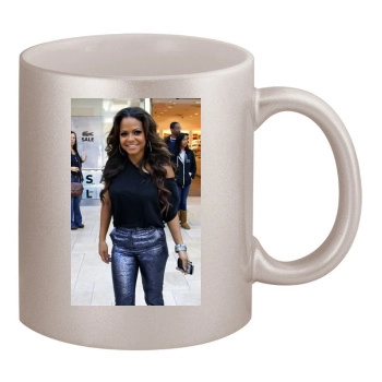 Christina Milian 11oz Metallic Silver Mug