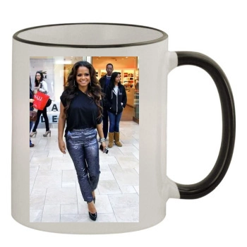 Christina Milian 11oz Colored Rim & Handle Mug