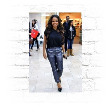 Christina Milian Metal Wall Art