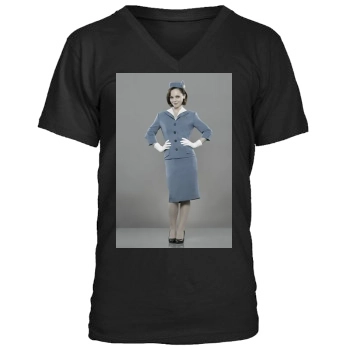 Christina Ricci Men's V-Neck T-Shirt