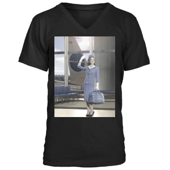 Christina Ricci Men's V-Neck T-Shirt