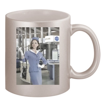 Christina Ricci 11oz Metallic Silver Mug