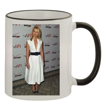 Claire Danes 11oz Colored Rim & Handle Mug