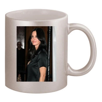 Courteney Cox 11oz Metallic Silver Mug