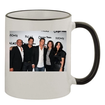 Courteney Cox 11oz Colored Rim & Handle Mug