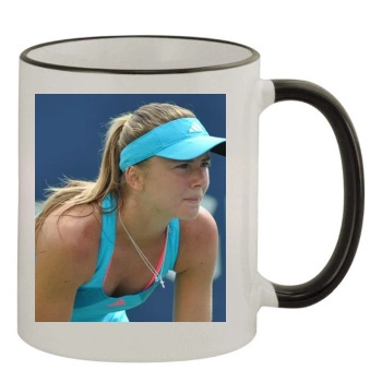 Daniela Hantuchova 11oz Colored Rim & Handle Mug