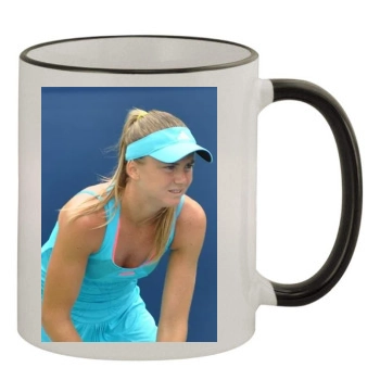 Daniela Hantuchova 11oz Colored Rim & Handle Mug