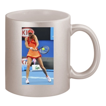 Daniela Hantuchova 11oz Metallic Silver Mug