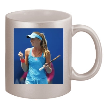 Daniela Hantuchova 11oz Metallic Silver Mug