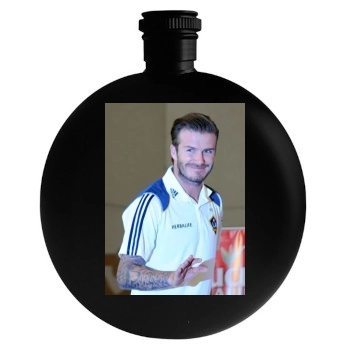 David Beckham Round Flask