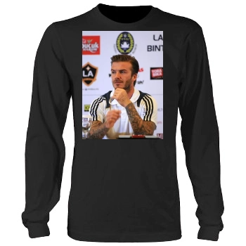 David Beckham Men's Heavy Long Sleeve TShirt