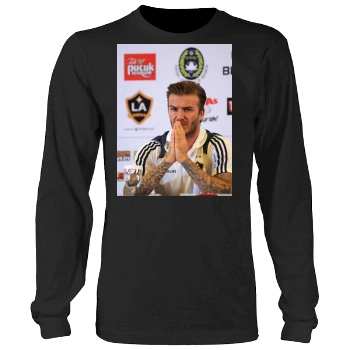 David Beckham Men's Heavy Long Sleeve TShirt