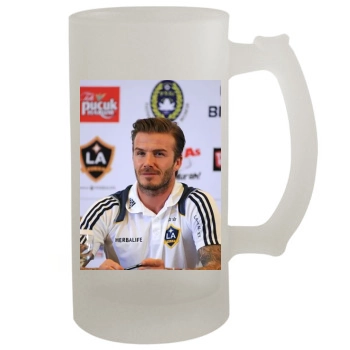 David Beckham 16oz Frosted Beer Stein