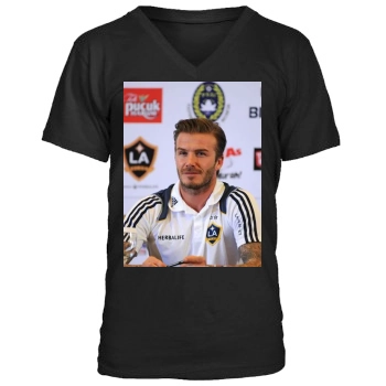 David Beckham Men's V-Neck T-Shirt