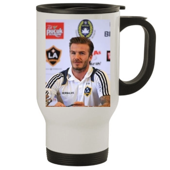 David Beckham Stainless Steel Travel Mug