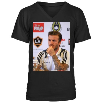 David Beckham Men's V-Neck T-Shirt